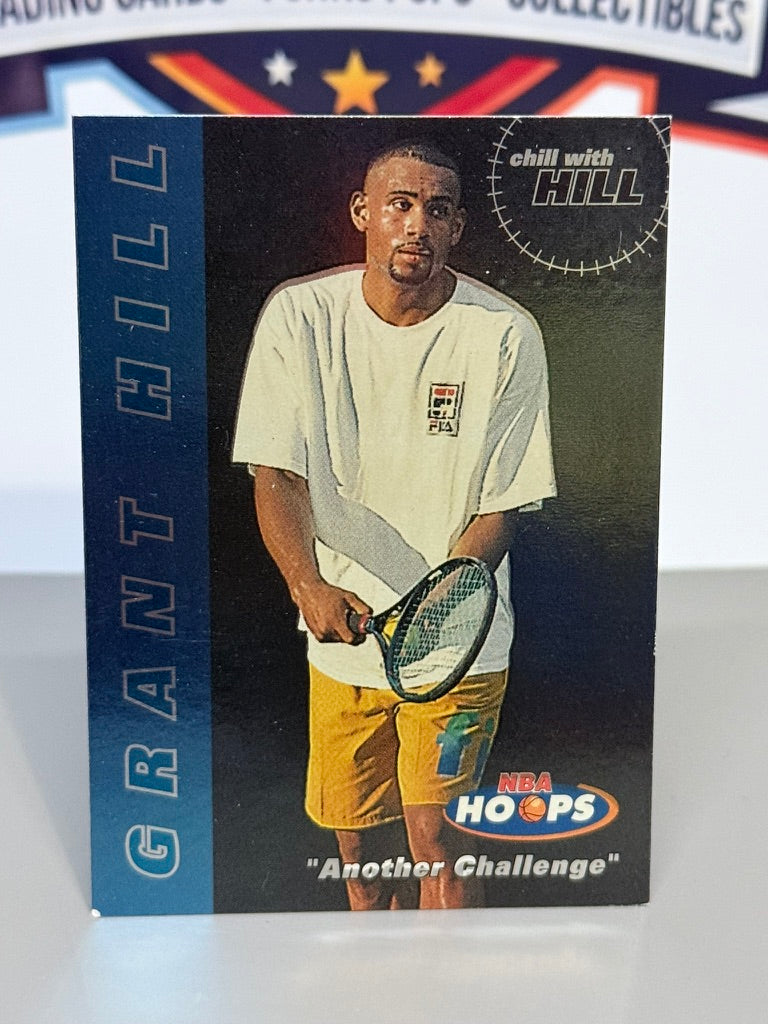 1997-98 NBA Hoops Grant Hill Chill with Hill Inserto #4 de 10 - Detroit Pistons