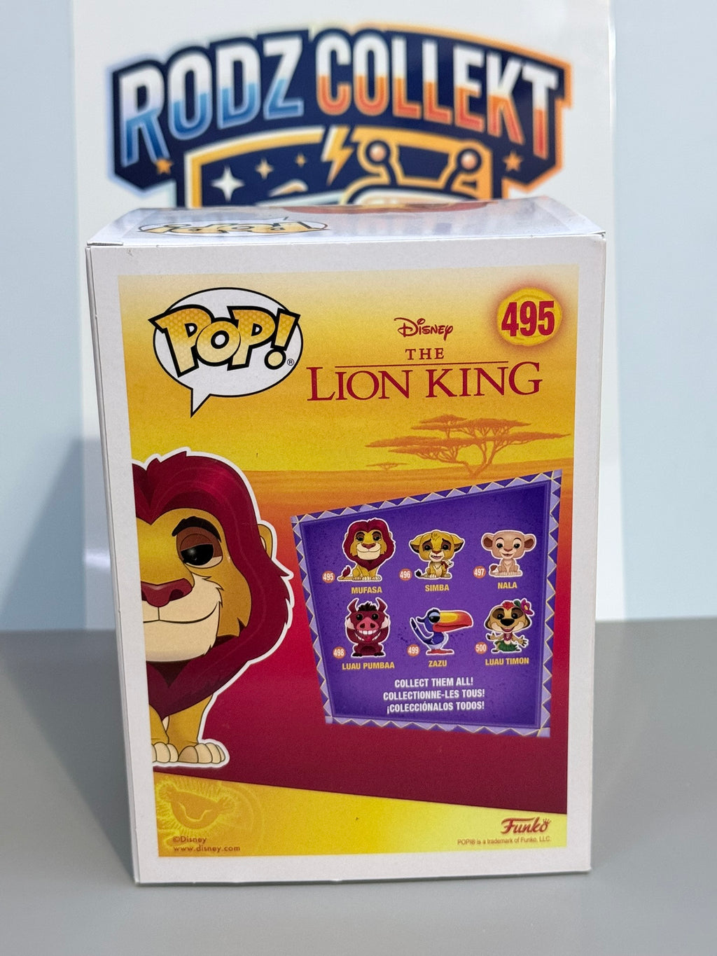 Funko Pop! Disney The Lion King Spirit Mufasa #495 Pop In A Box Exclusive