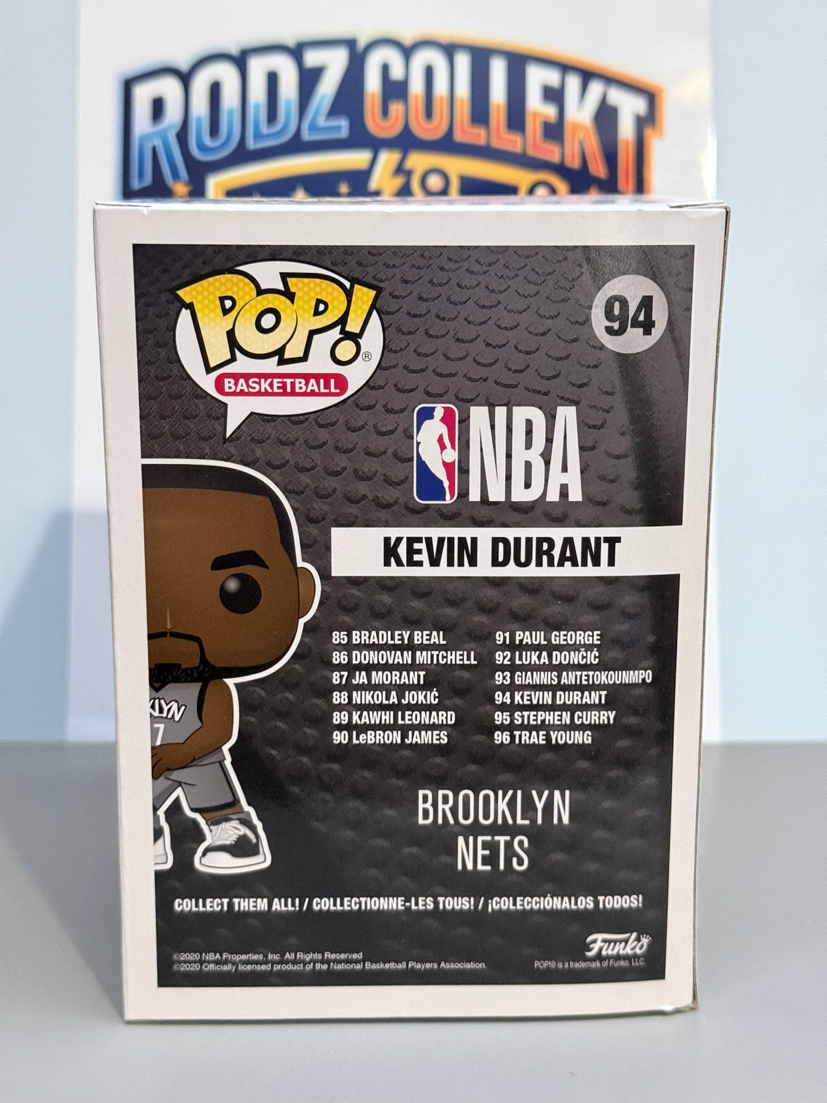 Funko Pop! Baloncesto Kevin Durant #94 - Brooklyn Nets
