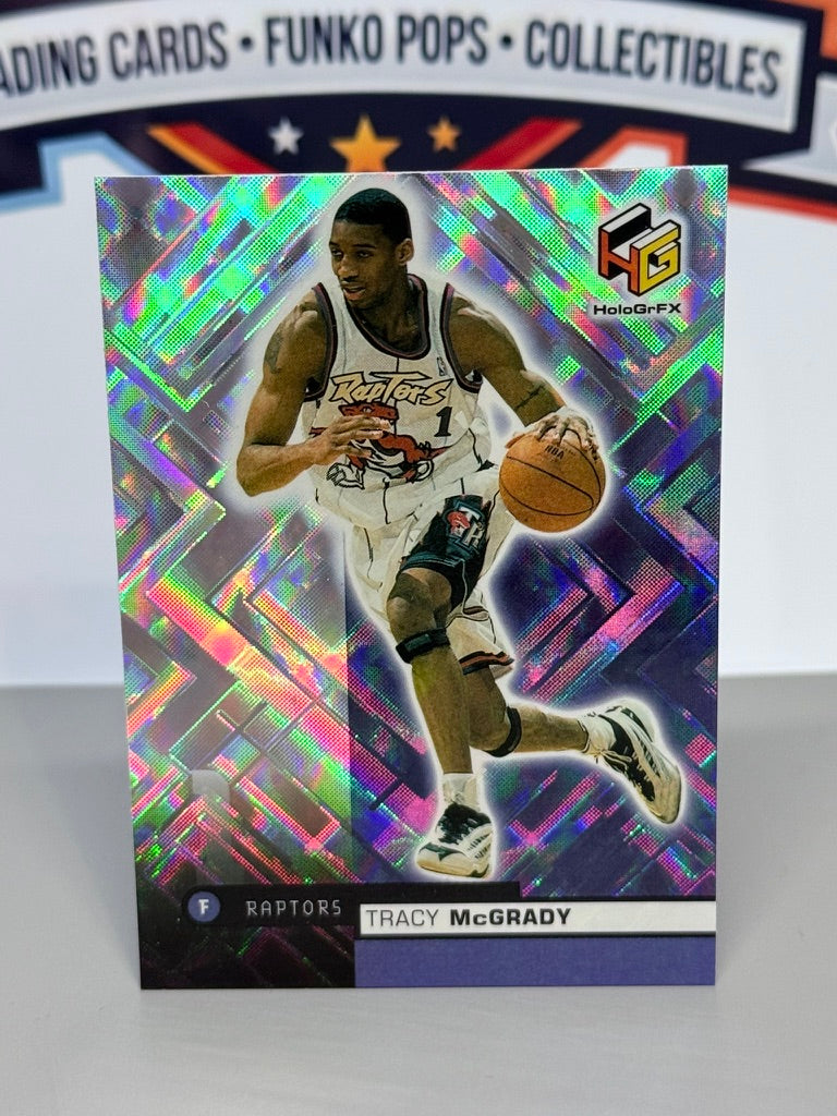 1999-00 Upper Deck HoloGrFX Tracy McGrady Tarjeta Base #54 - Toronto Raptors