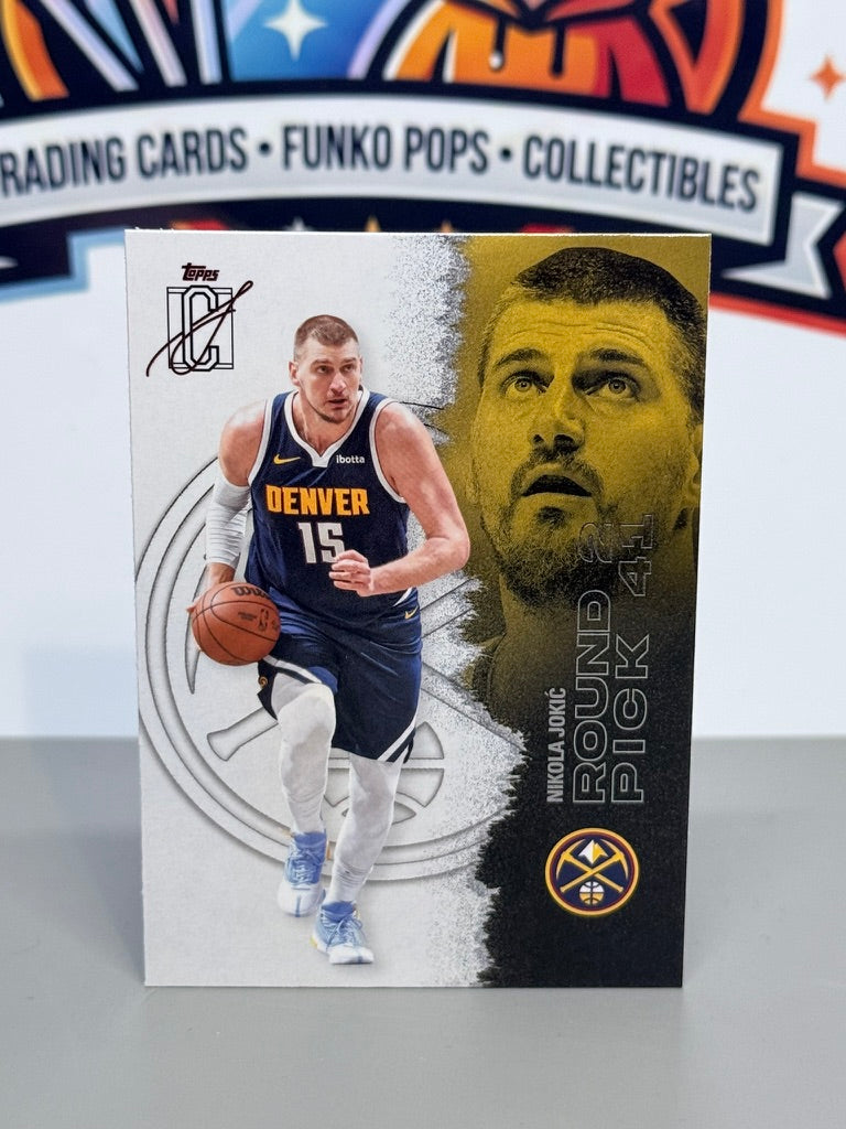 2025-26 Topps Signature Class Nikola Jokić Tarjeta Base #95 - Denver Nuggets