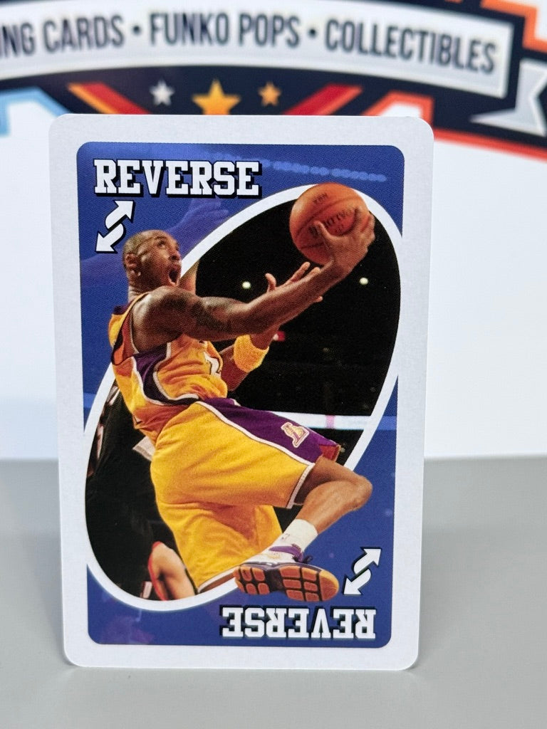 2006 Mattel UNO Baloncesto NBA Kobe Bryant Carta de Acción Inversa - Los Angeles Lakers