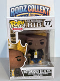 ¡Funko Pop! The Notorious B.I.G. con corona #77 ¡Figura de vinilo Pop! Rocks