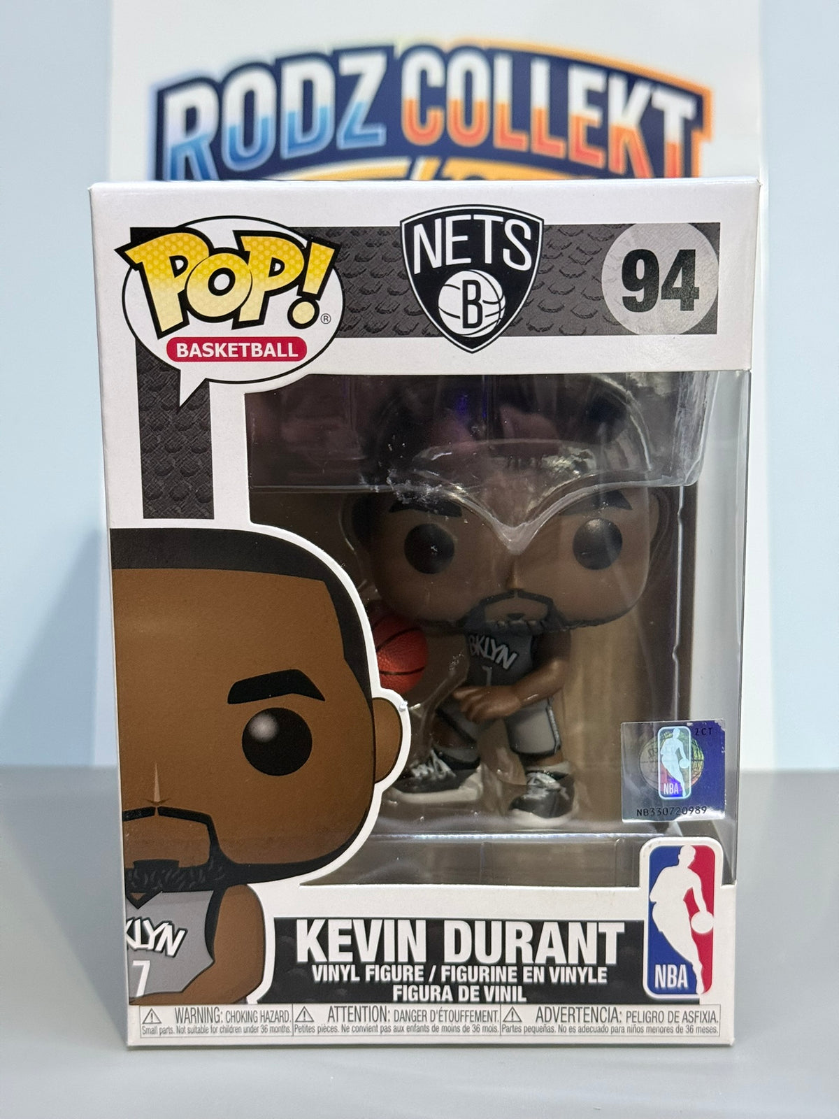Funko Pop! Baloncesto Kevin Durant #94 - Brooklyn Nets