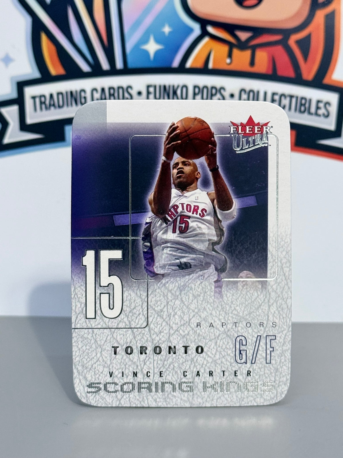 2003-04 Fleer Ultra Vince Carter Scoring Kings Troquelado Inserto #1 de 10 SK
