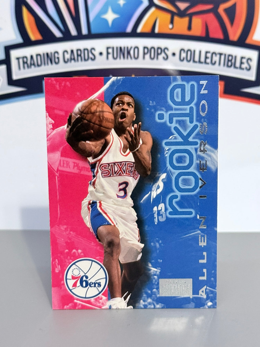 1996-97 SkyBox Premium Allen Iverson Tarjeta de Novato RC #216