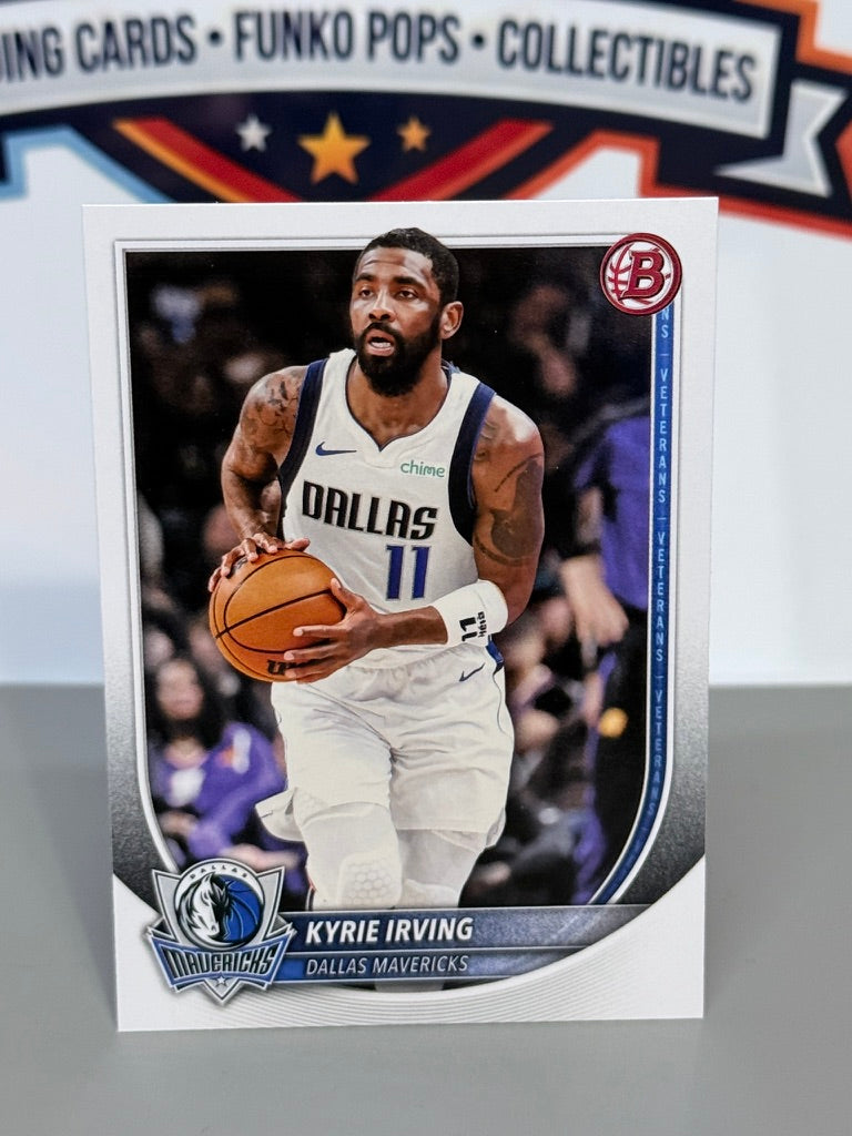 2024-25 Bowman Baloncesto Kyrie Irving Tarjeta Base #130 - Dallas Mavericks