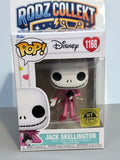 Funko Pop! Disney Jack Skellington (San Valentín) #1168 Lanzamiento Exclusivo HT Expo 2022