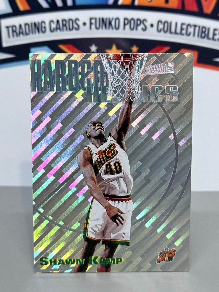 1997-98 Topps Stadium Club Shawn Kemp Hardcourt Heroics Inserto #H5 - Seattle SuperSonics