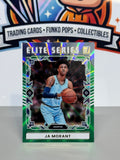 2025-26 Panini Donruss Ja Morant Elite Series Green Laser Refractor Insert #10 - Memphis Grizzlies