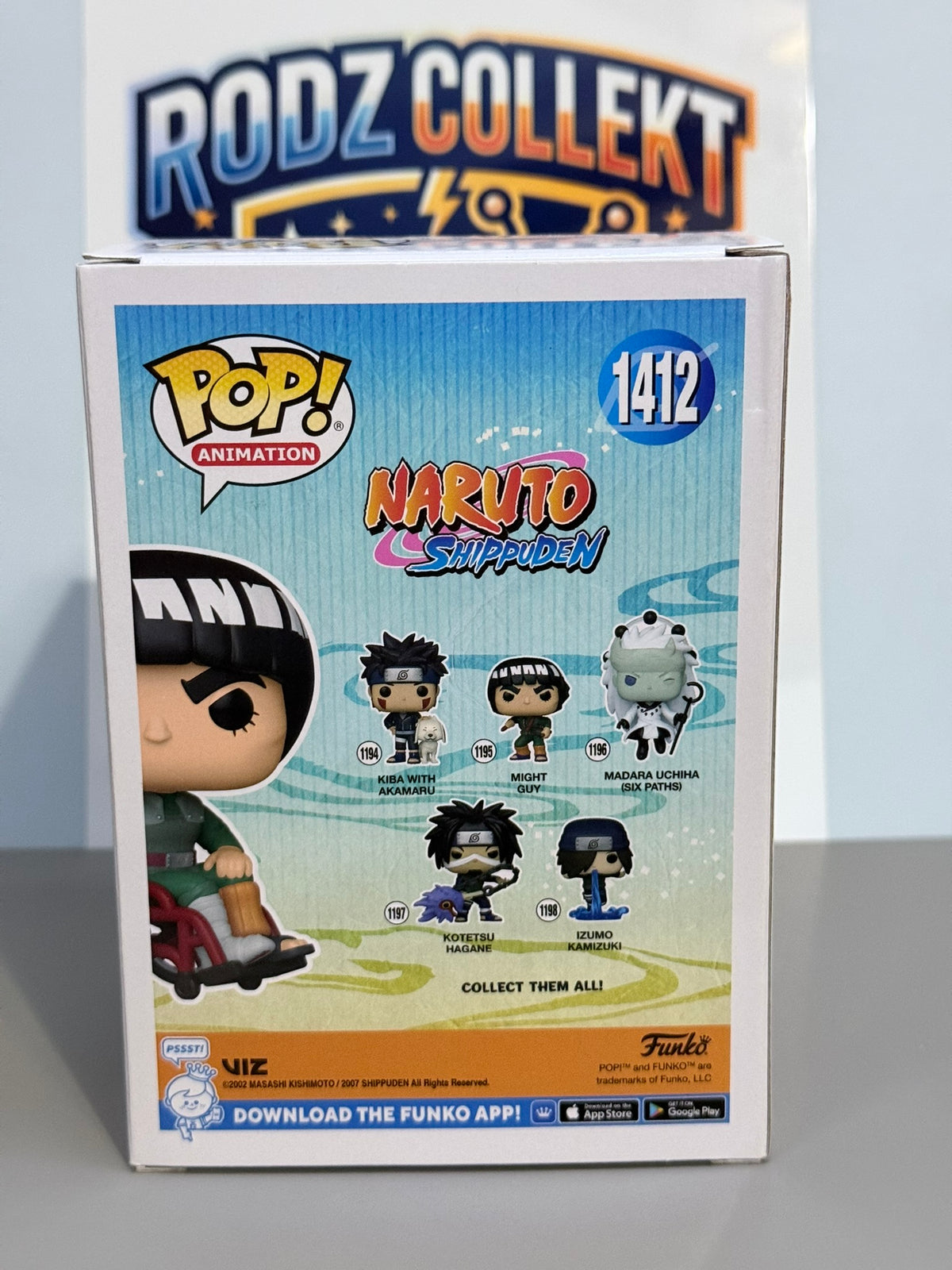 Funko Pop! Animation Naruto Shippuden Might Guy (en silla de ruedas) #1412 Exclusivo de FYE