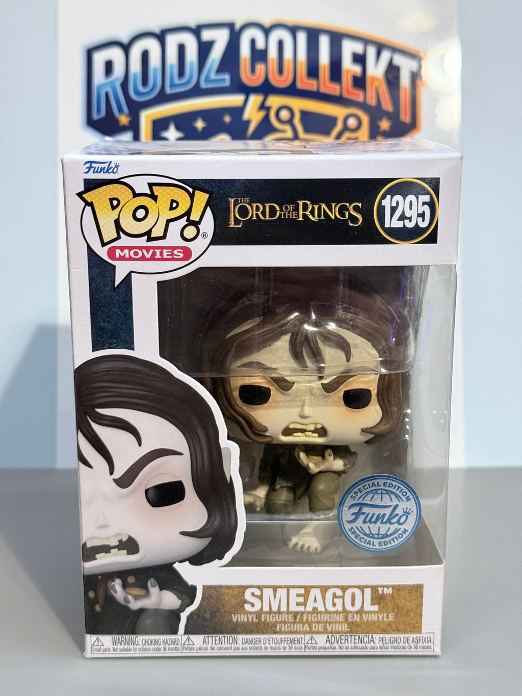 Funko Pop! Películas El Señor de los Anillos Smeagol #1295 Edición Especial
