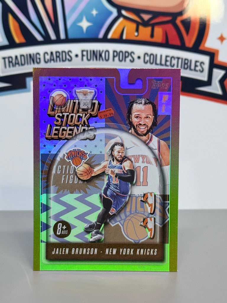 2025-26 Topps Jalen Brunson Limited Stock Legends Insert #LST-42 - New York Knicks